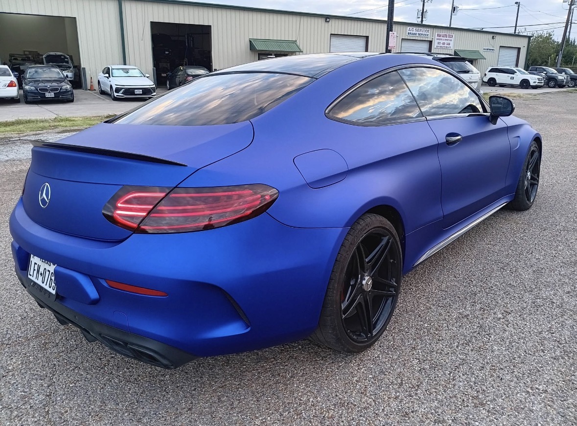 C63 AMG · Rear Profile