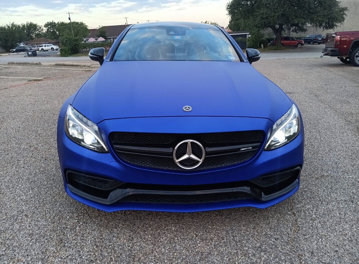 Mercedes C63 AMG · Matte Cobalt